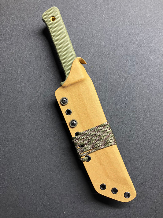 Cold Steel Recon Tanto in SK5 + Coyote Tan Custom Taco Sheath