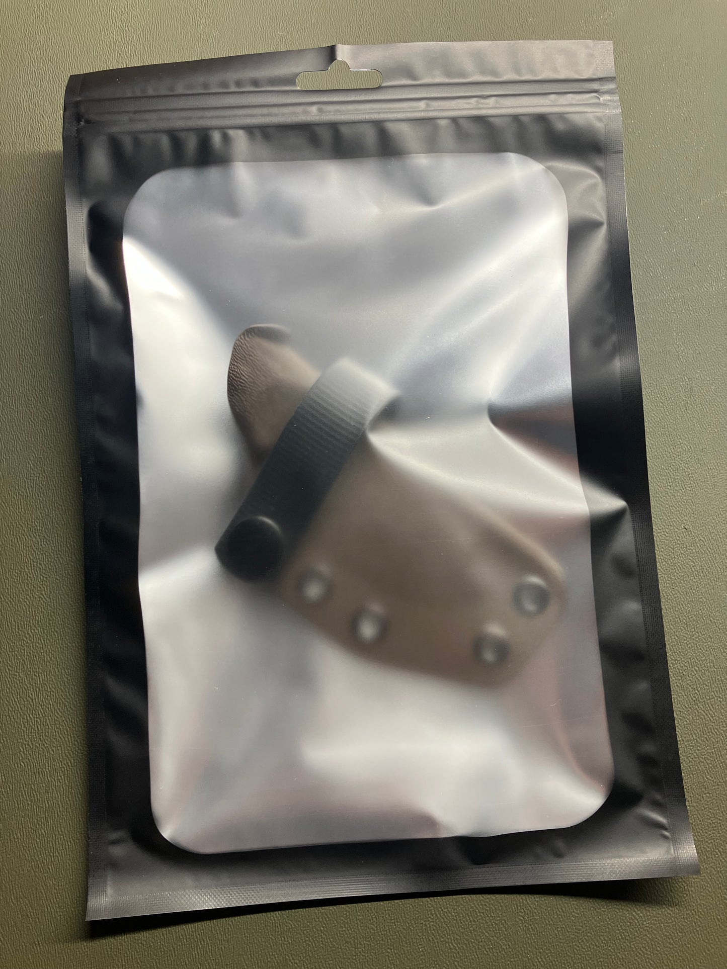 🍫 Brownout Mode: Kizer Beaver Sheath in Chocolate Kydex w/ Soft Loop 🔥