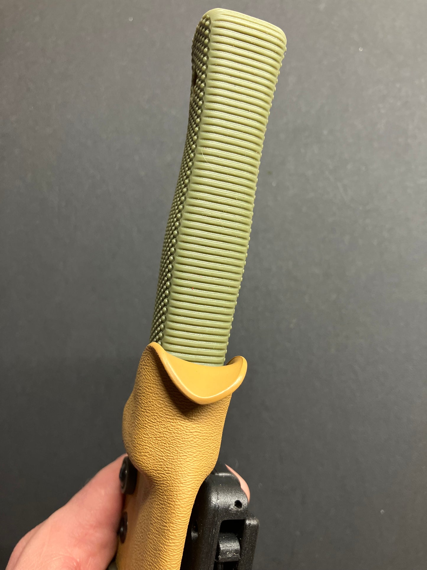Cold Steel Recon Tanto in SK5 + Coyote Tan Custom Taco Sheath