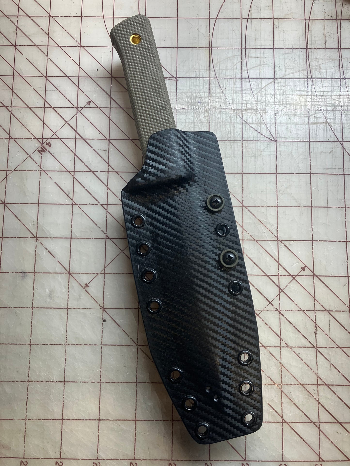 Elite Kydex Sheath for the Cold Steel SRK in CPM-3V (Sheath Only)