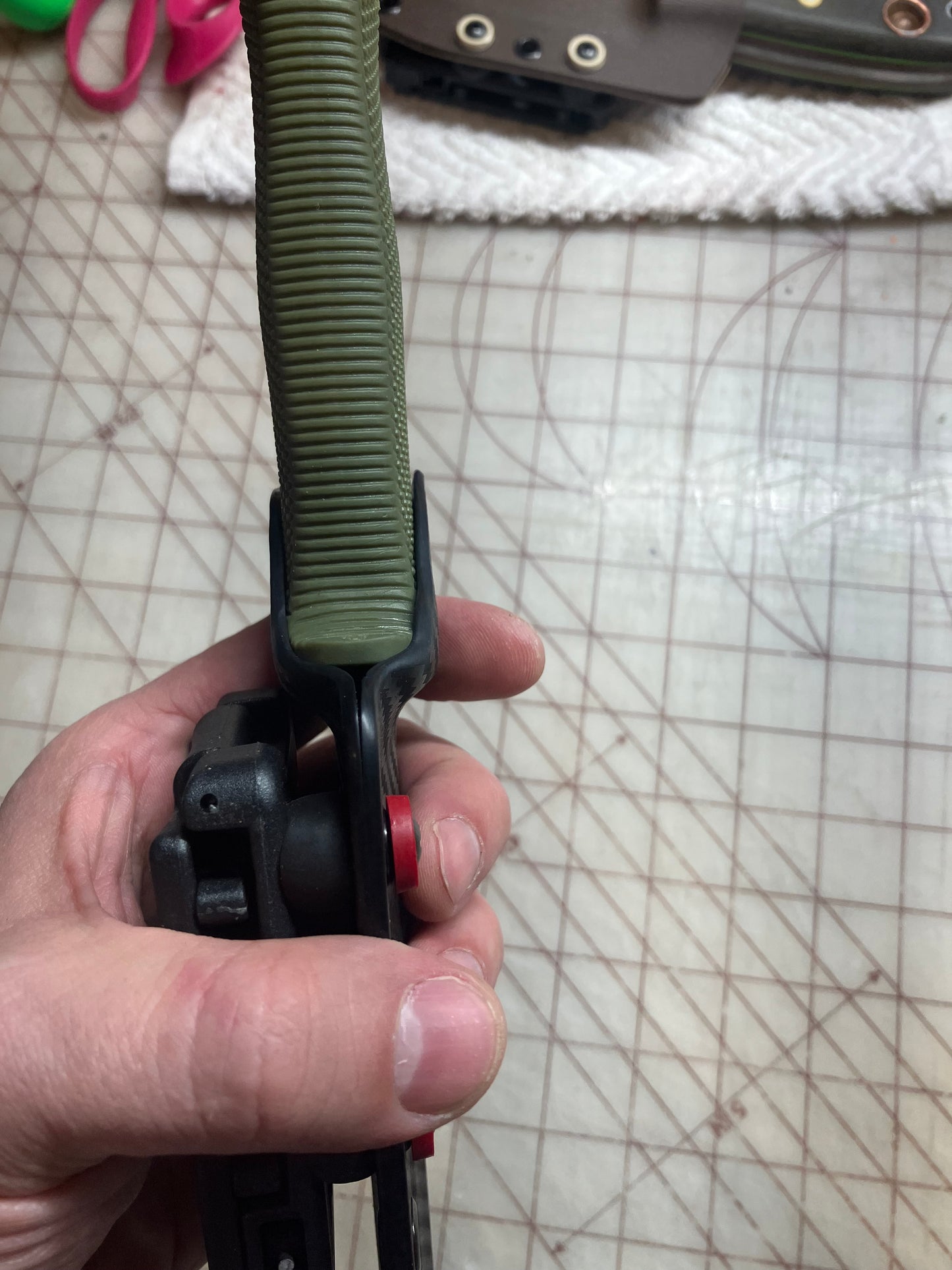 Black Carbon Fiber Sheath for Cold Steel Recon Tanto – Built for Adventure, Ready for Action! (Sheath Only)