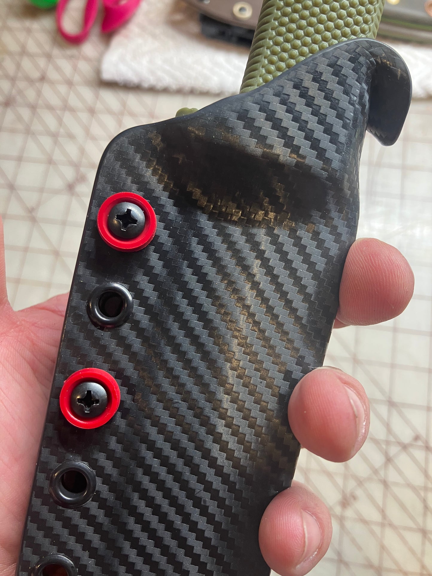 Black Carbon Fiber Sheath for Cold Steel Recon Tanto – Built for Adventure, Ready for Action! (Sheath Only)