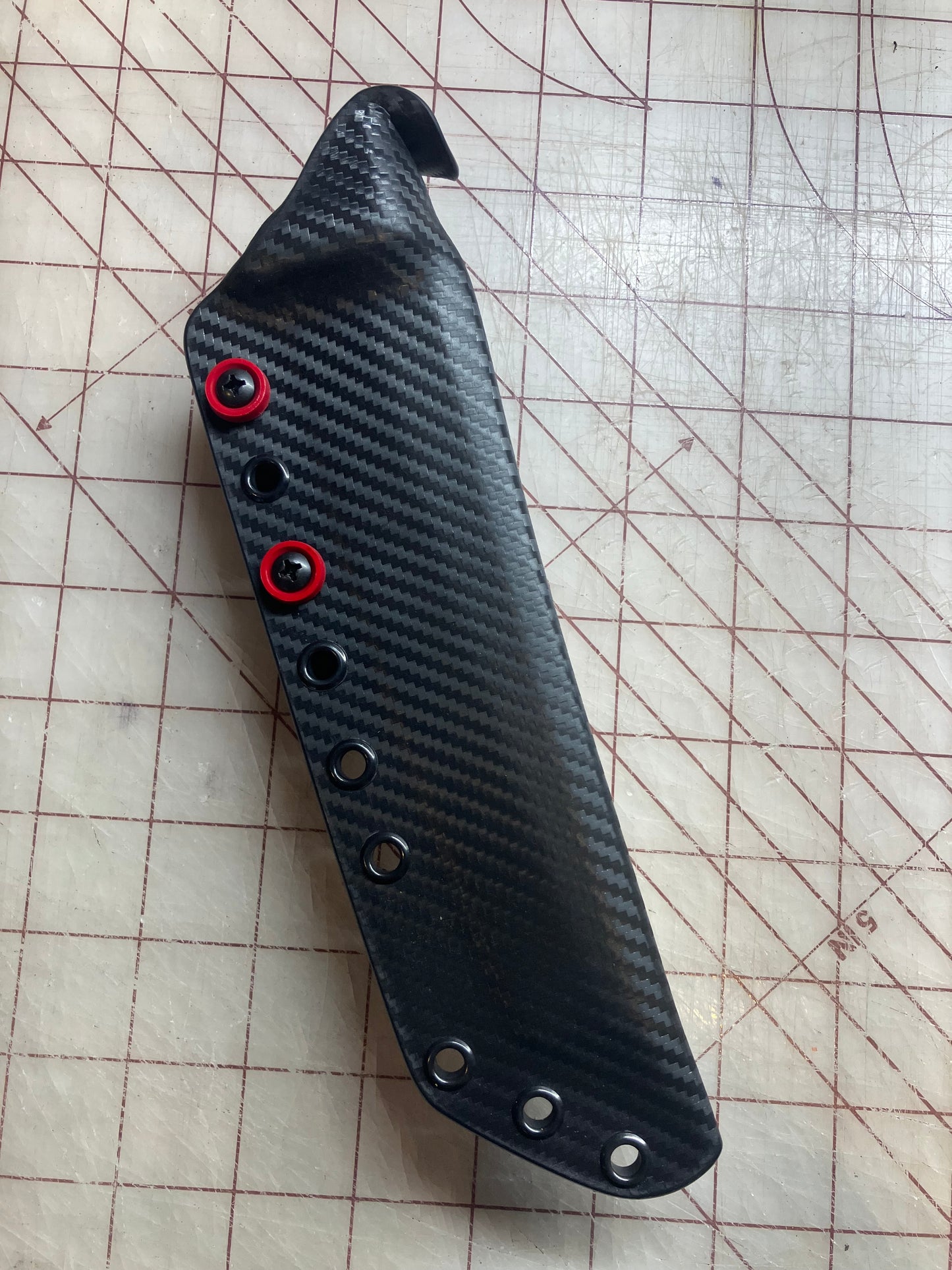 Black Carbon Fiber Sheath for Cold Steel Recon Tanto – Built for Adventure, Ready for Action! (Sheath Only)