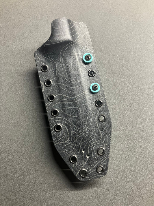 SRK sheathCold Steel SRK Custom Sheath | Topo & Tiff Blue