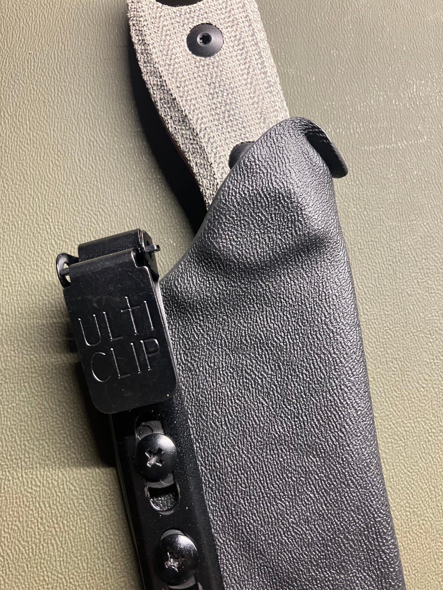 🖤 Stealth Mode for Your Kizer Beaver – Custom Taco Kydex w/ UltiClip ⚡