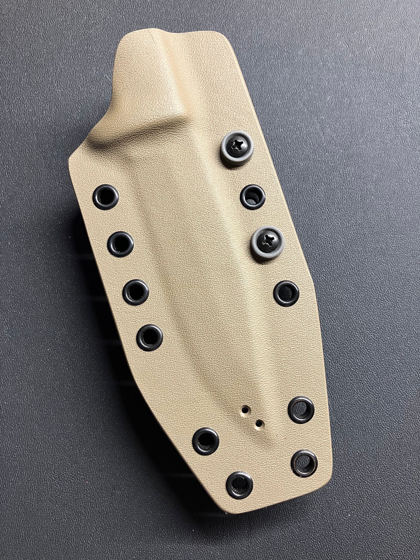 Cold Steel SRK Compact in SK5 w/ OD Green Handle + FDE/Wolf Gray Custom Sheath