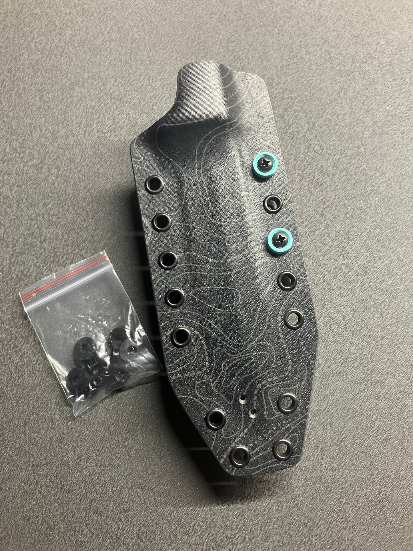 SRK sheathCold Steel SRK Custom Sheath | Topo & Tiff Blue